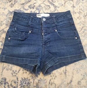 RSQ High Rise Jean Shorts